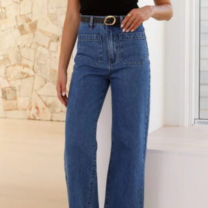 Rollas Sailor Jean Long - Ashley Blue