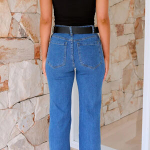 Jadine Jeans - Dark Blue Denim