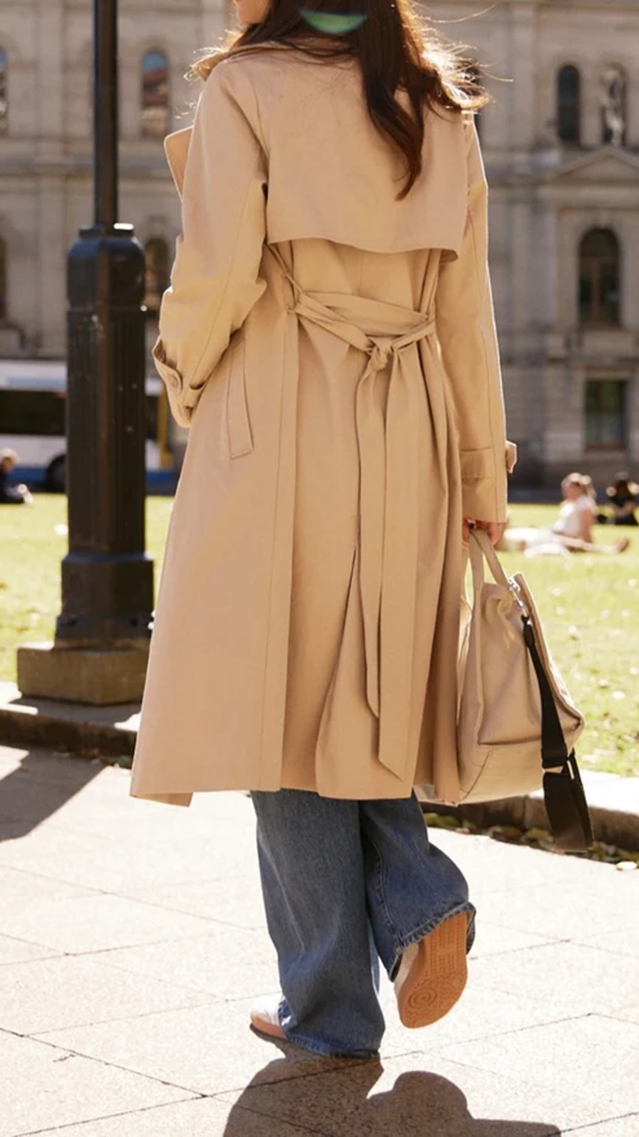 Byron Trench Coat - Camel - Image 7
